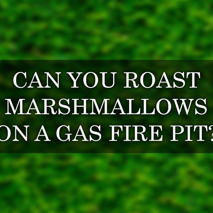 Can You Roast Marshmallows on a Gas Fire Pit?
