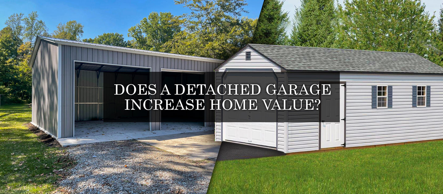 How Much Does a Detached Garage Increase Home Value? — Backyard Oasis