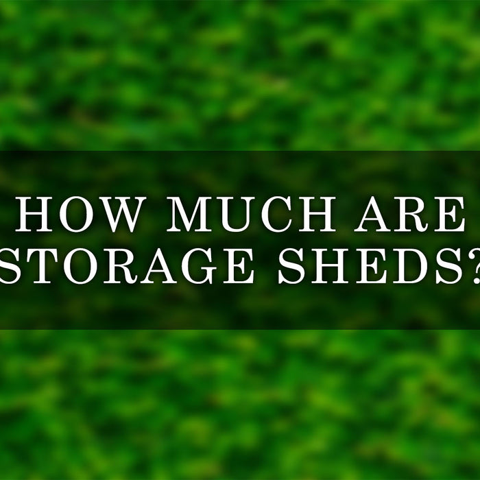 how much are storage sheds - pricing guide