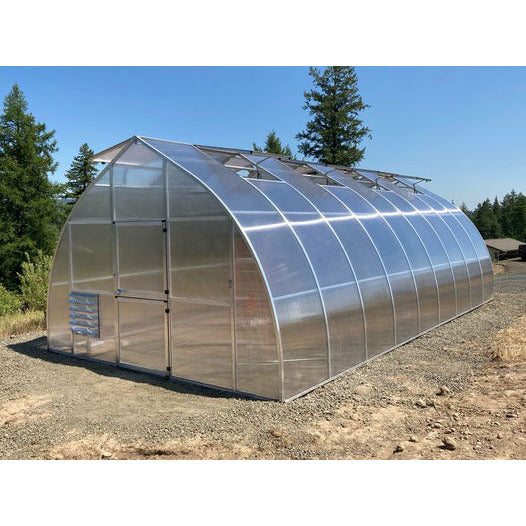 Hoklartherm Riga XL 9 Greenhouse open windows