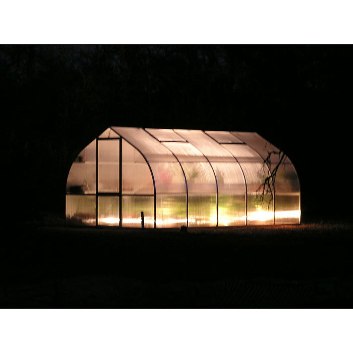 Hoklartherm Riga Greenhouse at night