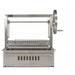 Sunterra Outdoor Santa Maria 36 inch single stainless steel grill with adjustable grate and open-flame cooking design.