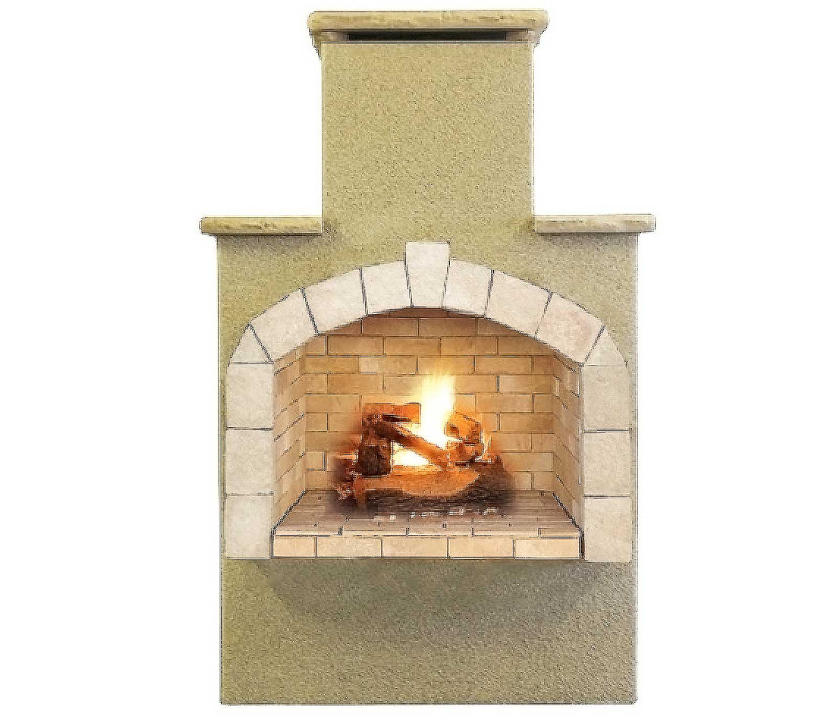 Cal Flame 48-Inch Outdoor Fireplace FRP908-1 - Outdoor Elegance ...