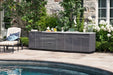 Outdoor Kitchen	Aluminum Slate Gray	Cabinet Set	by the pool