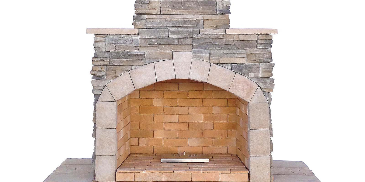 Cal Flame 78-Inch Outdoor Fireplace - Elegant Hearth for Your Yard ...