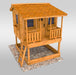 product image Cozy Cabin Playhouse & Sandbox 7x9