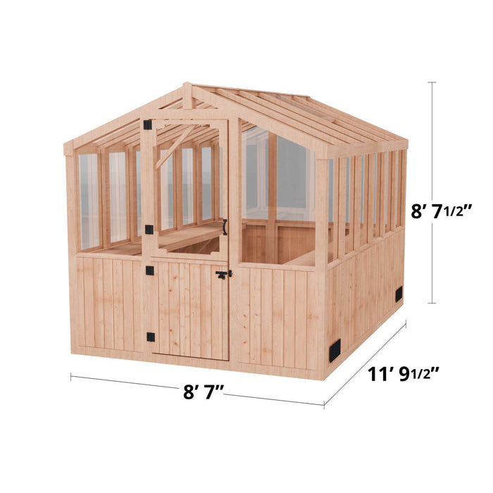 specs of Cedar Greenhouse 8×12