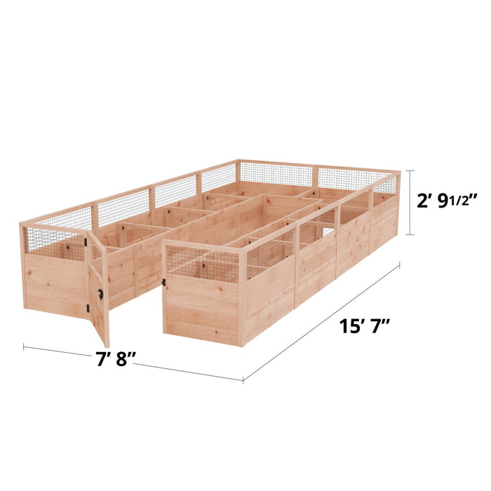 specs of Garden in a Box | 8 x 16