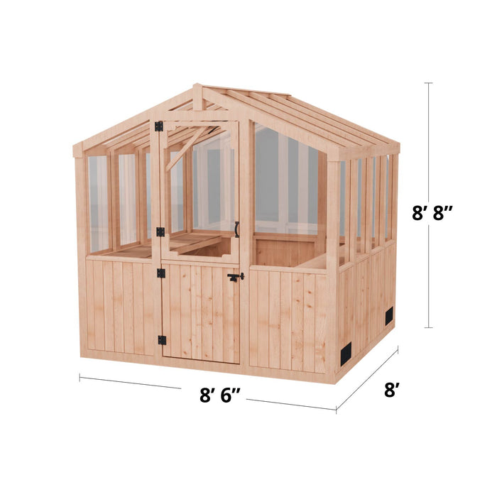 specs of Cedar Greenhouse | 8×8