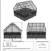 specs of Garden in a Box With Birdnetting Cover 8 x 8