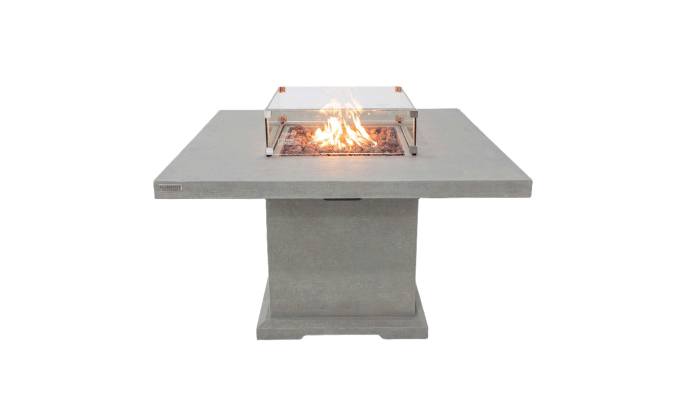 Fire Pit Dining Table