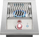 Angled view of burner that is switched on.-BIB10RTNSS Napoleon-Grills-Built-In-70- Series-10-Inch-Single-Range-Top-Burner