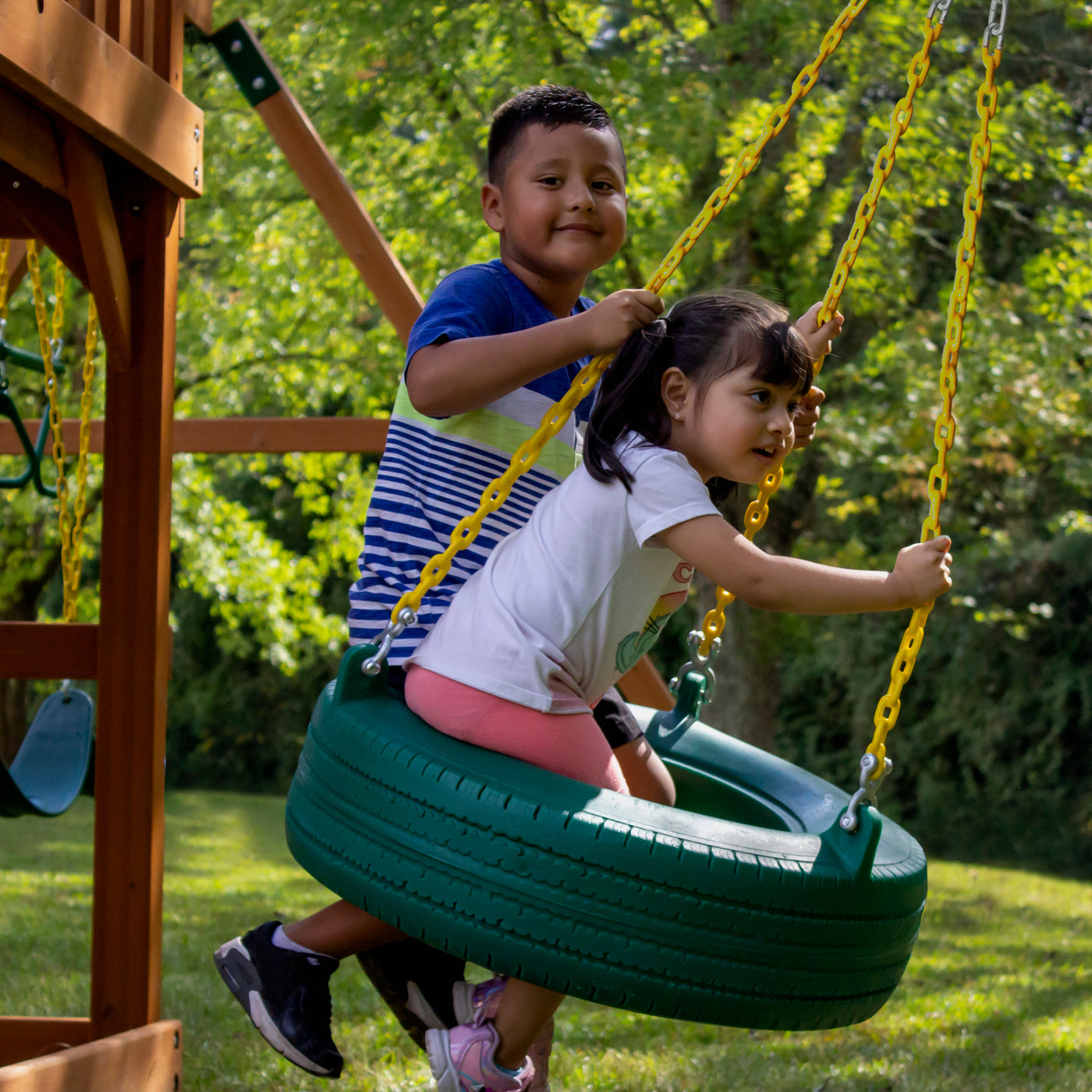 Gorilla Playsets Frontier Swing Set Ultimate Backyard Adventure