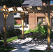 Breeze Pergola Kit | 10×10 on a backyard