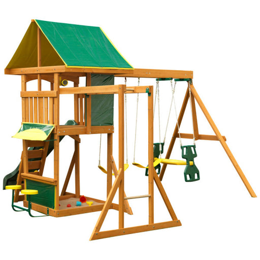 Bare structure of the fort playset