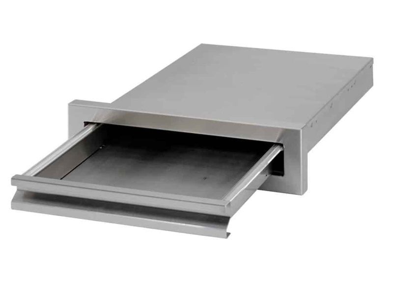 Cal Flame Built-in BBQ Griddle Tray With Storage BBQ07862P Griddle Tray in white background