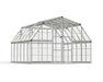 Canopia Americana 12' x 12' Greenhouse_Silver_Clear in white background