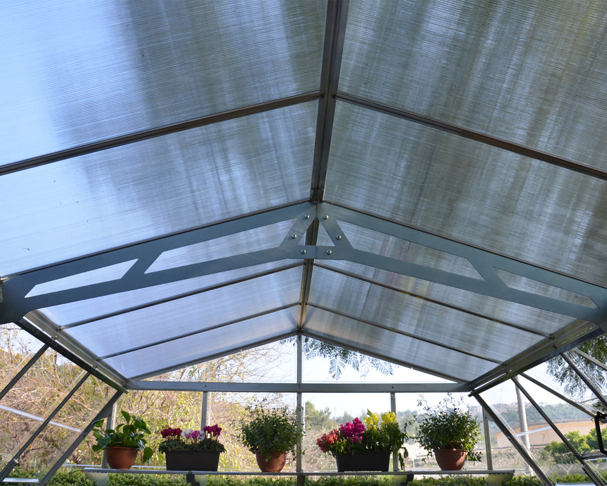 Canopia Americana 12' x 12' Greenhouse Silver_roof support details