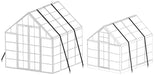 Canopia Anchor Kit for Snap and Grow Greenhouses 2 sizes Drawing