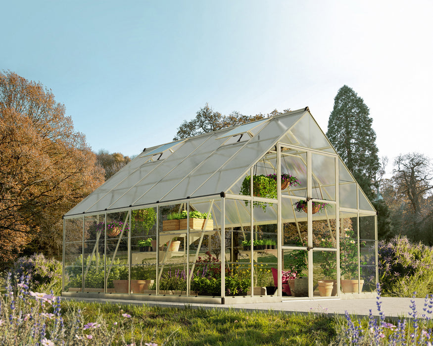 Canopia Balance 10' Greenhouse - Silver 10x12_3x3.7_in the fields
