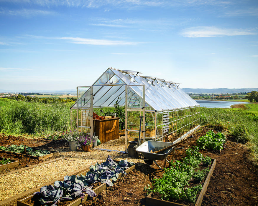 Canopia Balance 10' Greenhouse - Silver 10x24_in the garden