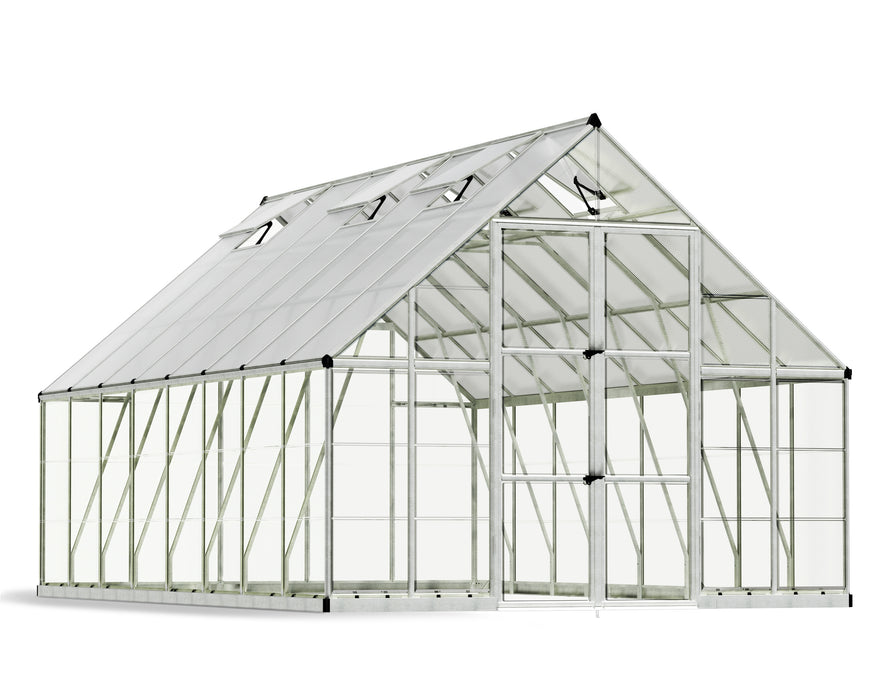 Canopia Balance 10' Greenhouse - Silver in white background