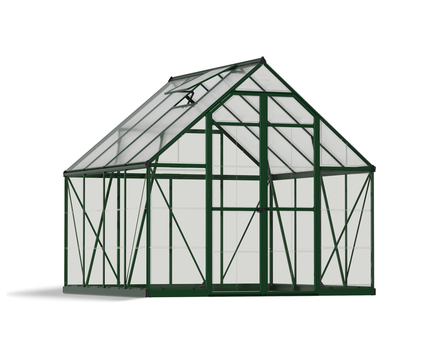 Canopia Balance 8' Greenhouse - Green 8x8_in white background