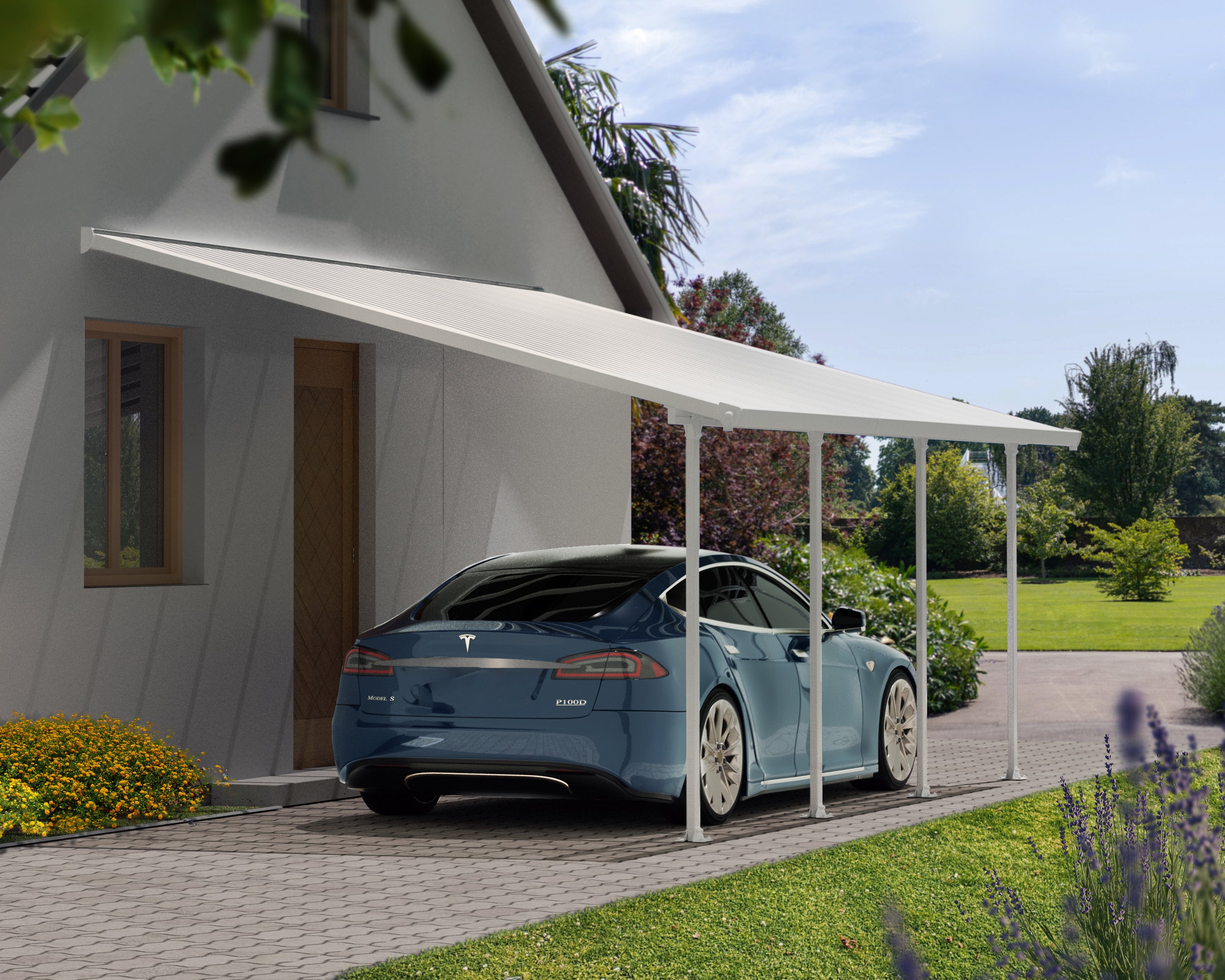 Canopia Feria 13' Carport - Modern Outdoor Protection Solution