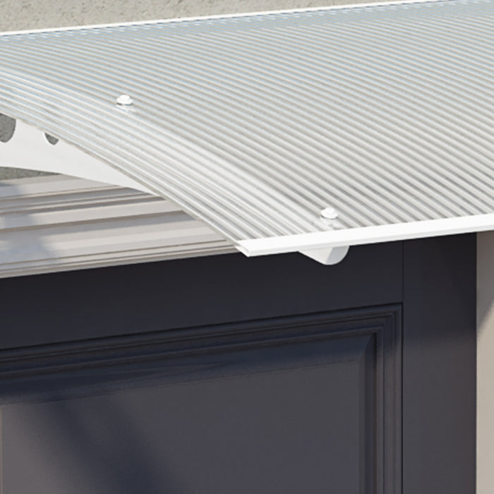 Canopia_Door_Awnings_Lyra_1350_White_Clear_Multi_Wall