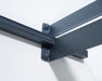 Canopia_Door_Awnings_Nancy_Grey_Clear_Gasket_Wall_Mounting