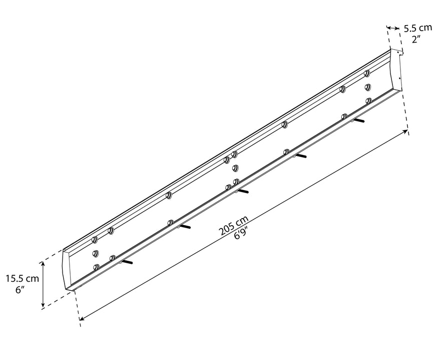Canopia_Door_Awnings_Siding_Connector_Kit_2050_Dimensions