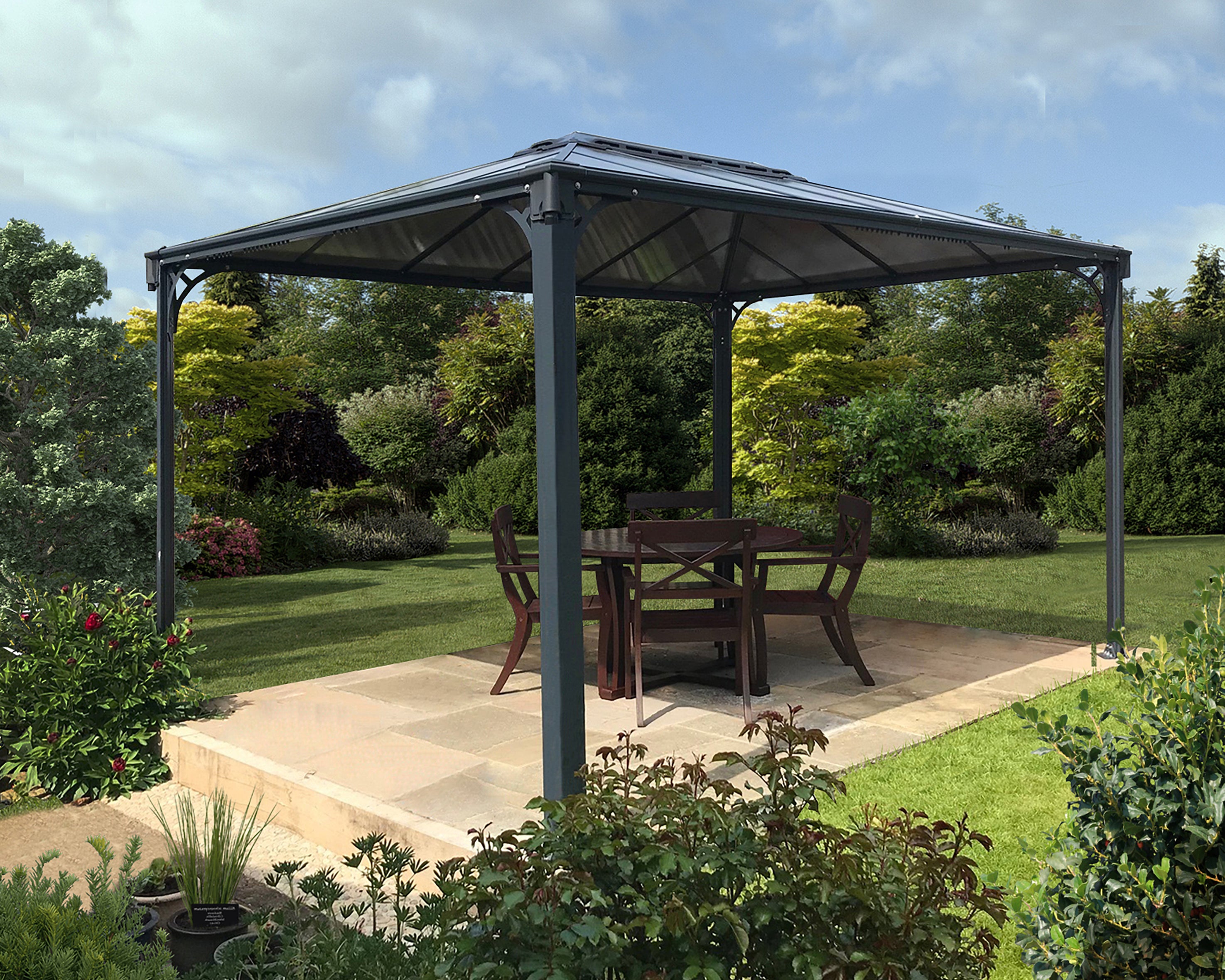 Canopia Martinique 3600/4300 10' Gazebo - Ultimate Outdoor Elegance ...