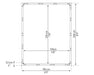 Canopia_Greenhouse_Accessories_Base_Kit_6x8_Dimensions