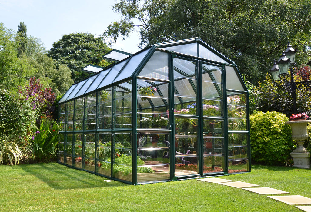 Canopia_Greenhouses_Grand_Gardener_8x12_Green_Clear_Main_1