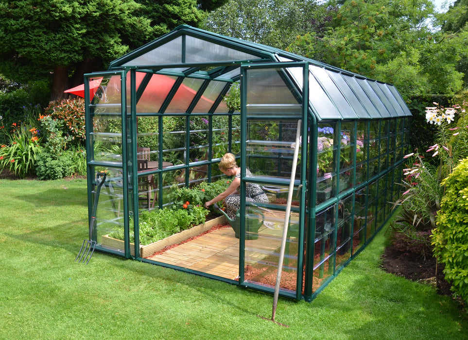 Canopia_Greenhouses_Grand_Gardener_8x16_Green_Clear_Main_1