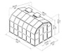 Canopia_Greenhouses_Grand_Gardener_Clear_TW_8X12_Dimensions