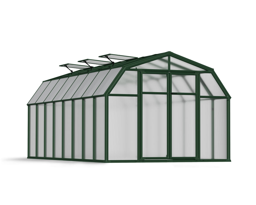Canopia_Greenhouses_Hobby_Gardener_8x16_Green_Twinwall_Cutout