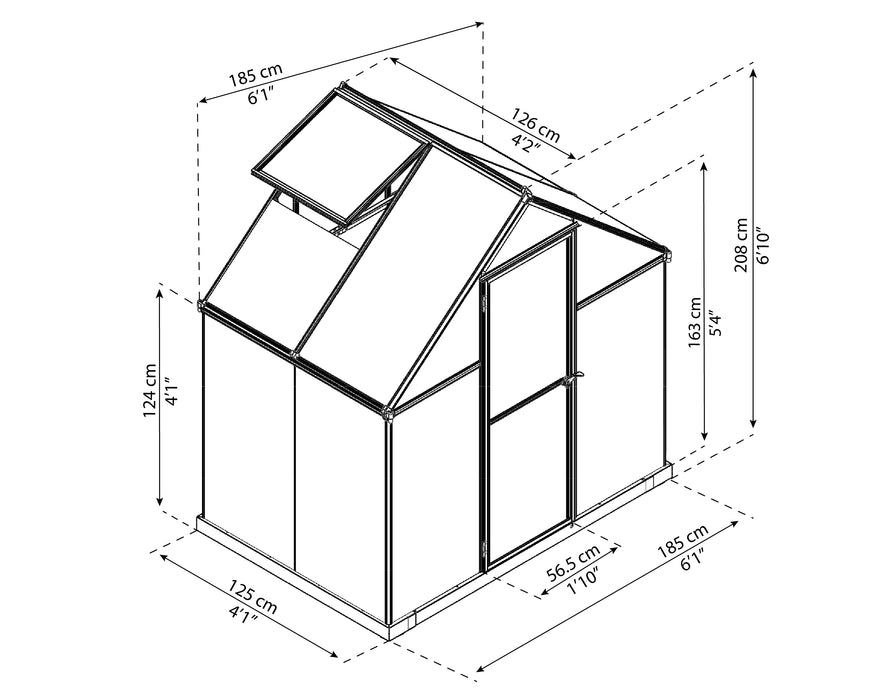 Canopia_Greenhouses_Mythos_6X4_Dimensions