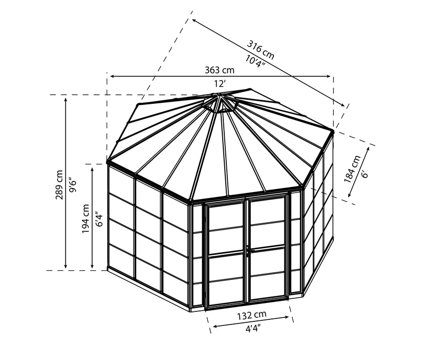 Canopia_Greenhouses_Oasis_Hex_12__Dimensions