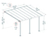 Canopia_Patio_Covers_Olympia_10x14_3x4.3_Dimensions