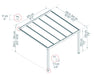 Canopia_Patio_Covers_Stockholm_11x12_3.4x3.7_Dimensions