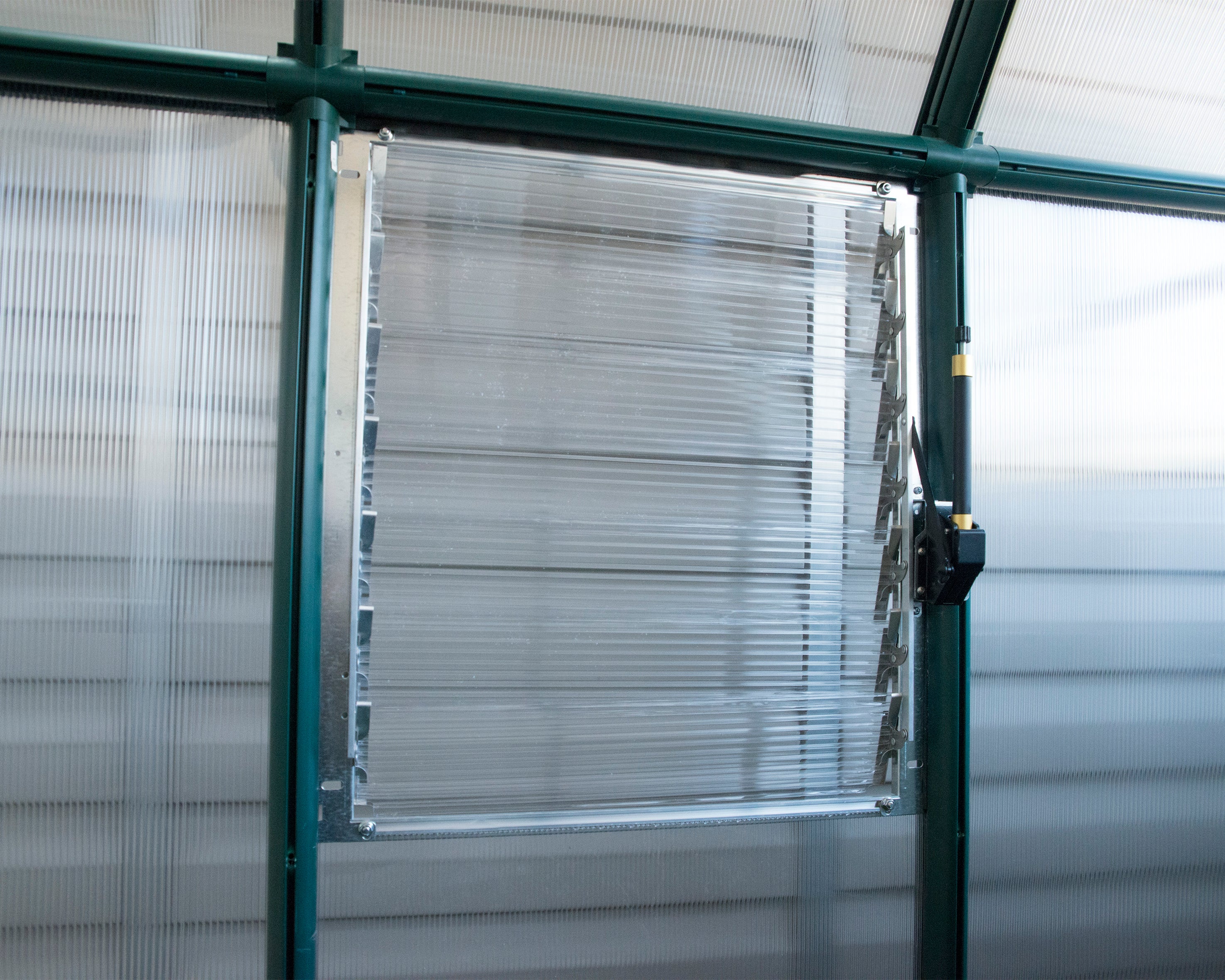 Automated Greenhouse Louver Vent Opener Enhance Plant Growth