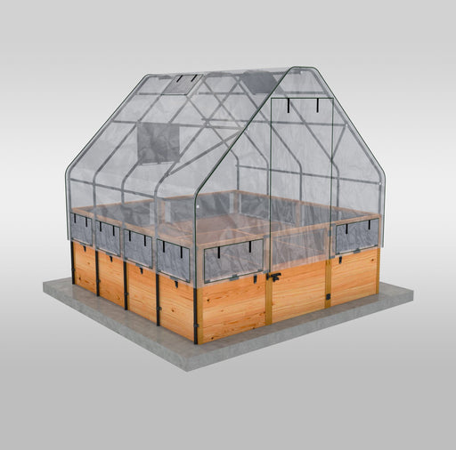 Product image of Garden In a Box with Greenhouse 8x8 