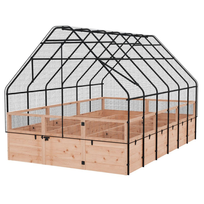 product image of Garden in a Box with Birdnetting Cover 8×12 