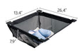 Dimensions of the Biohort Suspension Basket for Leisure Time 51 and 210 Gallon Deck Box.