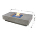 Elementi Plus Monte Carlo Rectangular Concrete Fire Pit Table dimensions