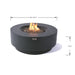 Elementi Plus Nimes Round Concrete Fire Pit Table dimensions
