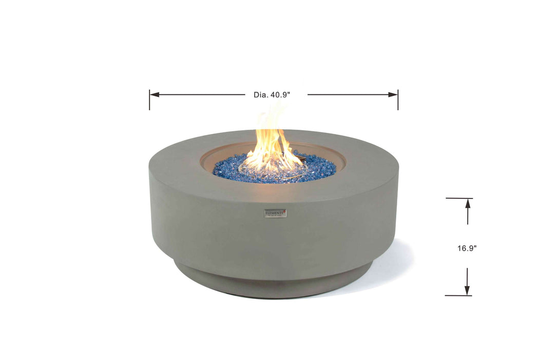 Elementi Plus Colosseo Fire Pit Table Dimensions