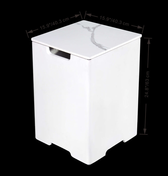 Elementi Plus White Athens Tank Cover