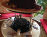Exaco KOTA Grillhouse 99 with round table and utensils